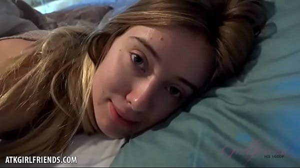 [ATKGirlfriends] You feel her up touching her body and she is loving it
