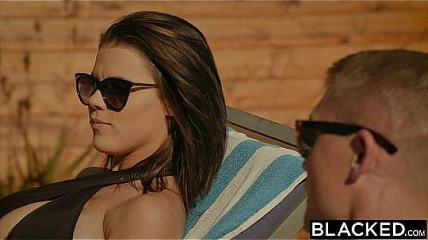 [BLACKED] Pretty Lady Enjoys Two BBCs