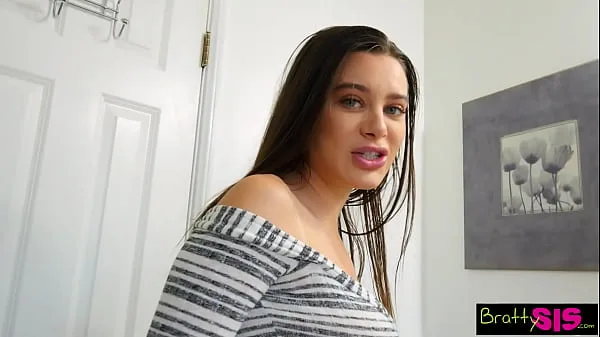 [BrattySis] “Your the one who shoved your cock in me, stupid!” Lana Rhoades jokes to Stepbro