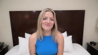 [ExxxTeens] 19 yr old is 5’2 and 95lbs starring in her first POV video