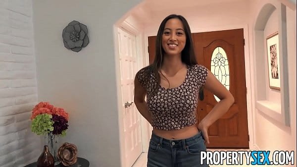 [PropertySex] Attractive Asian Cutie Rewards Very Gracious and Kind BnB Owner by Fucking Him