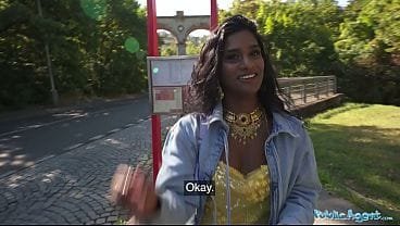[PublicAgent] Indian Student got my cumshot down her sweet Desi titties