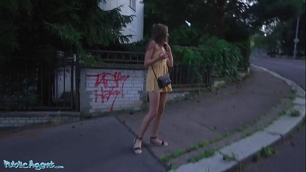 [PublicAgent] Robbed Babe Fucks A Stranger for Money